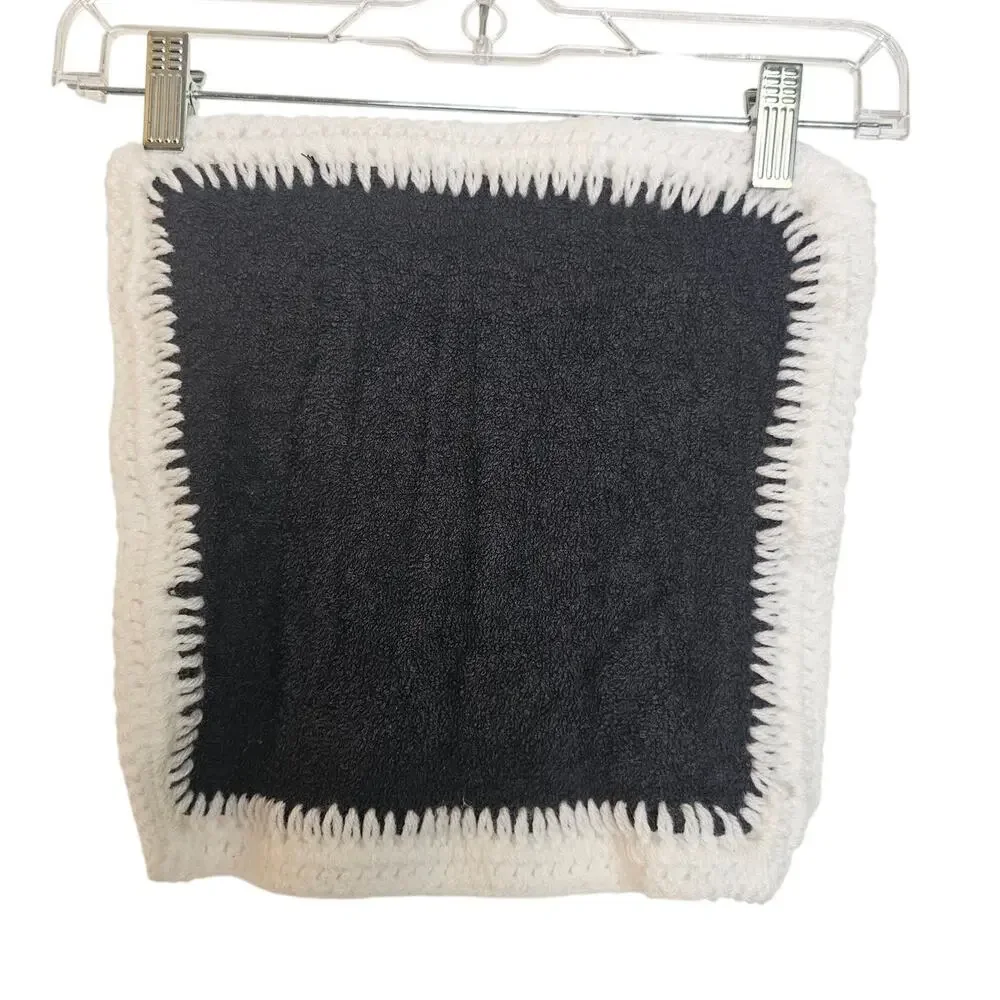Washcloths w/ Crochet Edges-Set of 6